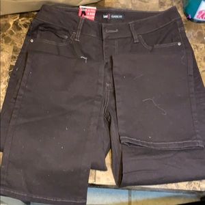 brown high waisted jeans